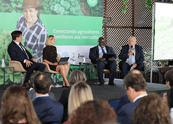 31d3bad2 667c a229 b19f c2d7df857f74 Het Inter-Amerikaanse Instituut voor Samenwerking op Landbouw (IICA) heeft in Brasília de lancering gehost van AgriConnect Brasil, een initiatief van de Wereldbankgroep dat gericht is op betere connectiviteit op het platteland, digitale inclusie en sterkere markttoegang voor familieboeren in Brazilië. Met het programma wil men tegen 2030 meer dan een miljoen familieboeren bereiken.