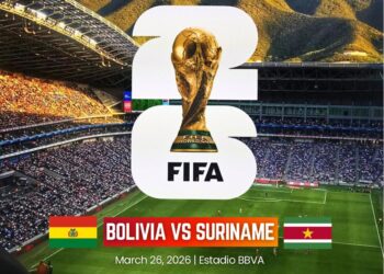 651740993 1344341554394606 845308672540931173 n e1774230853300 De wedstrijd van Suriname tegen Bolivia in de intercontinentale play-offs was oorspronkelijk gepland om 20.00 uur, maar de aftrap is nu verschoven naar 19.00 uur.