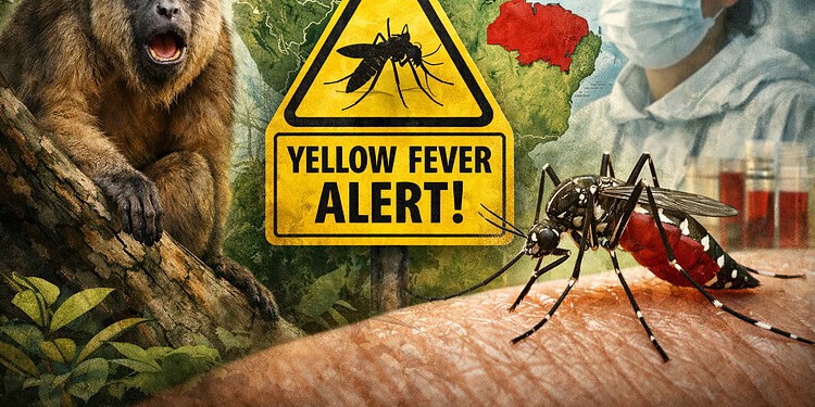 734adb8b 08cd 49c6 8cbd 9ba27dc0c9a8 De Pan-Amerikaanse Gezondheidsorganisatie (PAHO) heeft een nieuwe epidemiologische waarschuwing uitgegeven die waarschuwt voor aanhoudende overdracht van gele koorts in delen van Zuid-Amerika, waarbij gevallen in 2026 nog steeds worden gemeld en detectie plaatsvindt in gebieden buiten de traditionele hotspots van het Amazonebekken.