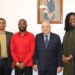 IMG 8689 Minister André Misiekaba van Volksgezondheid, Welzijn en Arbeid (VWA) heeft maandag 2 maart 2026 de Cubaanse ambassadeur Roberto Blanco Domínguez ontvangen voor een werkoverleg over verdere samenwerking in de gezondheidszorg.