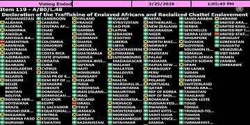 WhatsApp Image 2026 03 26 at 11.17.20 AM La ONU reconoce la trata transatlántica de esclavos como el crimen más grave contra la humanidad. Descubra lo que esto significa para la reparación y la justicia a nivel mundial. Lea más en el ....