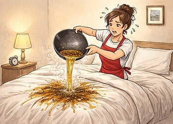 oil spill Een vrouw in Meerzorg is aangehouden na het gooien van hete olie op haar slapende broer. Lees het volledige verhaal en blijf op de hoogte ....