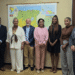 AdeKUS en Europese Commissie verkennen samenwerking voor duurzame ontwikkeling 11 Van links naar rechts: Latoya Williams, Programme Manager Suriname; Nishma Bharos, hoofd International Relations Office (IRO); Prakaash Rostam, Trade Expert; Virginia Asin-Oostburg, voorzitter van het Bestuur van de Universiteit; Joan Nadal Sastre, Head of Cooperation; Maya Manohar, secretaris van het Bestuur van de Universiteit; Nikeshia Castello, Global Gateway Facilitator; Madesta Lede, docent IGSR; en Yacine Khaled Khelladi, Digital Expert.