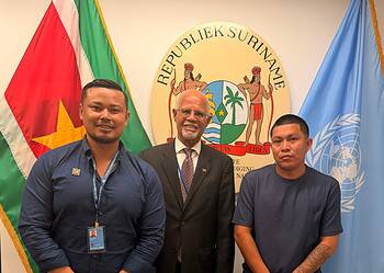2026.04.24 BIS 01 PV VN ontvangt St Mulokot Suriname bespreekt met Stichting Mulokot bij de VN erkenning van collectieve grondenrechten en verbetering van onderwijs en gezondheid voor de Wayana-gemeenschap ....