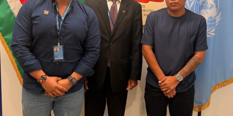 2026.04.24 BIS 01 PV VN ontvangt St Mulokot Suriname bespreekt met Stichting Mulokot bij de VN erkenning van collectieve grondenrechten en verbetering van onderwijs en gezondheid voor de Wayana-gemeenschap ....