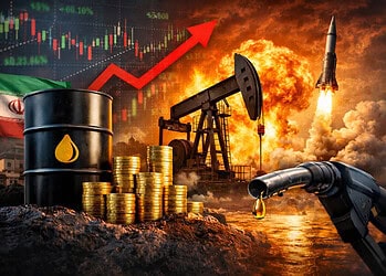 555a1de4 df5d 4ced 8345 69c2ead41237 De olieprijzen stijgen door spanningen rond Iran en verstoringen in de Straat van Hormuz, wat de wereldwijde energievoorziening en economische groei onder druk zet ....