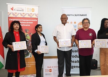 670483252 1370880928407540 7305206301961136851 n UNFPA doneert anticonceptiemiddelen aan Suriname om de seksuele gezondheid van jongeren te verbeteren en tienerzwangerschappen terug te dringen, in samenwerking met lokale organisaties ....