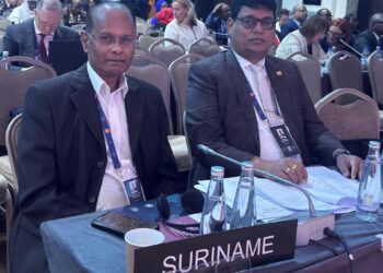 Parmessar Gajadie Pane 15ste IPU vergadering Istanbul 3 e1776627173192 Suriname benadrukt tijdens IPU in Istanbul de urgentie van rechtvaardigheid en concrete klimaatactie, met bijzondere aandacht voor de impact op kleine eilandstaten en bosbehoud ....