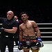 Eersel verslaat Rungrawee en herovert ONE wereldtitel lichtgewicht kickboxen.Beeld: One championship