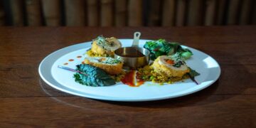 Een van de gerechten tijdens de restaurant week.Beeld:Xeno Events Suriname