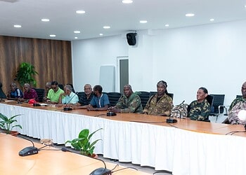 0df2a370 b628 40d2 9782 d69f420a73e5 1536x812 1 Ex-militairen dringen aan op verhoging van toelagen, betere medische zorg en grondtoewijzing tijdens gesprek met Kabinet van de President over hun toekomstperspectief ....