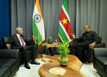 84e4ea4c 604c 4d08 8614 957b3065715a Suriname en India versterken hun samenwerking tijdens de negende Gemengde Commissievergadering, met focus op economische groei en duurzame ontwikkeling ....