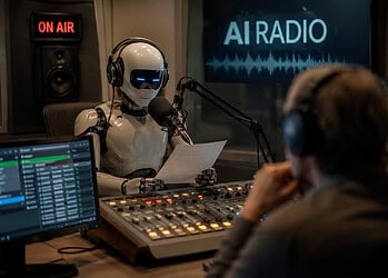 Opinie: De waarde van een imperfecte radio-uitzending 3 ChatGPT Image May 9 2026 05 15 22 PM Radio verliest zijn menselijke warmte door perfecte AI-stemmen, terwijl imperfectie juist de echtheid en emotie van live-uitzendingen versterkt ....