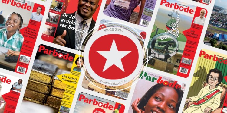 Parbode omslag 2026 Parbode viert 20 jaar als duurzaam onderzoeksmedium in Suriname, waar het vasthoudt aan diepgaande journalistiek te midden van politieke en economische druk ....