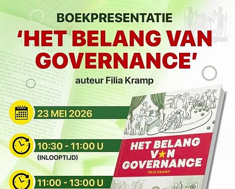 Screen Shot 2026 05 19 at 1.42.56 PM Filia Kramp presenteert een toegankelijk boek dat governance begrijpelijk maakt en verbindt met de Surinaamse samenleving. Ontdek hoe samenleven en bestuur hand in hand gaan. Lees verder voor meer.