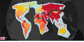 World Press Freedom Index 2026. Beeld:RSF