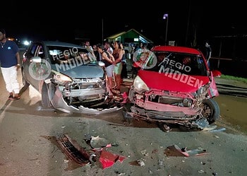 727059464 2522253484894947 6369376827822628722 n A 24-year-old driver without a Surinamese license was arrested after leaving the scene of a collision in Wanica. Injured passengers received medical care. Read the full story for details on