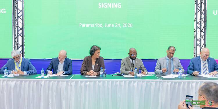 WhatsApp Image 2026 06 24 at 19.48.11 1 TotalEnergies, Staatsolie, and the Surinamese government have signed a memorandum of understanding (MoU) to modernize vocational education and better align it with the growing offshore oil and gas sector, with a focus on sustainable development.
