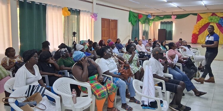 WhatsApp Image 2026 08 27 at 13.05.16 3 Brokopondo residents received training in sustainable agriculture and efficient water use, focusing on modern cultivation methods, soil health and climate-resilient techniques.