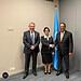 WhatsApp Image 2026 10 30 at 10.54.54 1 Vice President Gregory Rusland discussed cooperation with UNESCO in The Hague in the fields of science, climate, discrimination and the history of slavery, focusing on concrete initiatives for Suriname.