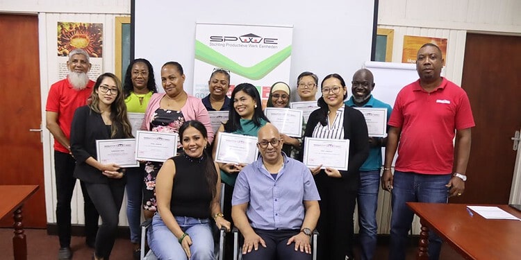 spwe training Ten participants received their certificates after completing the SPWE Mental Resilience training, focused on stress management, emotional stability and communication skills for everyday and business use.